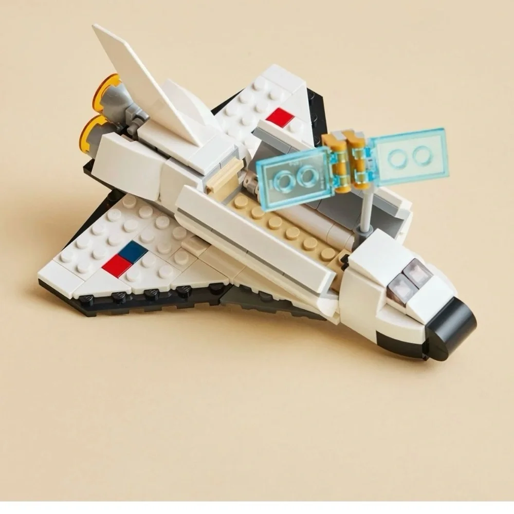 LEGO Creator 3 in 1 Space Shuttle Building Toy